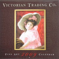 ヴィクトリアン雑貨 ＞ ステイショナリー　＞　２００９年　ヴィクトリアン・カレンダー