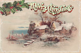 2009年12月　　ベルエポックからのクリスマスカードです。
