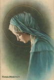 アンティーク・レプリカ・ポストカード　 聖母マリア